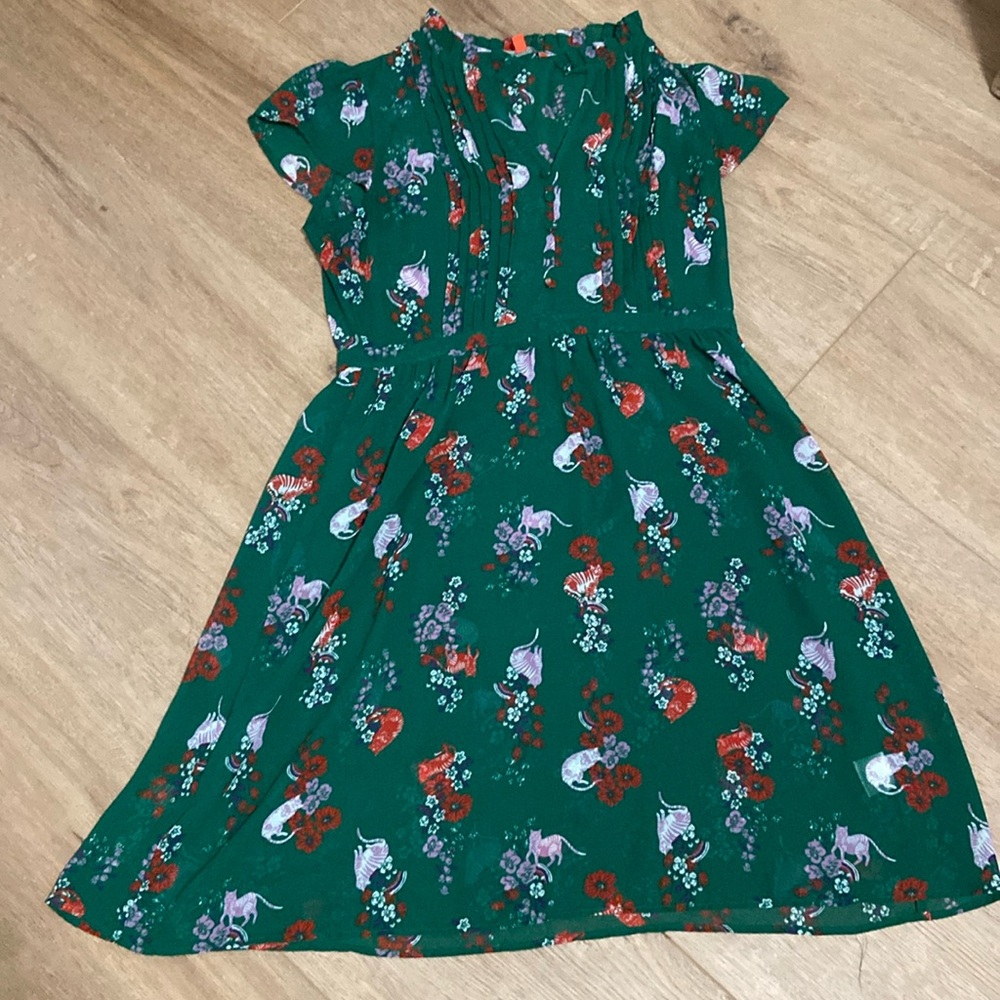 Cat design ModCloth dress size L